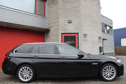 Rijervaring Chiptuning BMW 518d 150 PK Zijkant