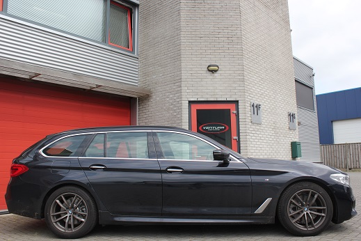 Rijervaring Chiptuning BMW 520i 184 PK B48 Zijkant