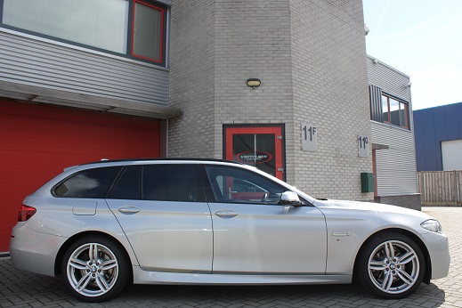 Rijervaring Chiptuning BMW 520d 190 PK Zijkant