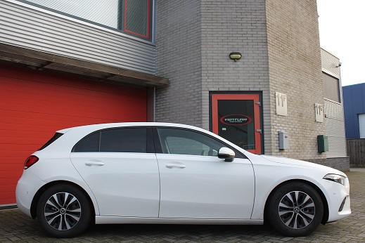 Rijervaring Chiptuning Mercedes A160 CGI 109 PK Zijkant