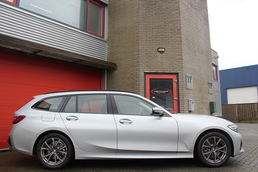 Rijervaring Chiptuning BMW 320i 184 PK B48 G20 - G21 Zijkant