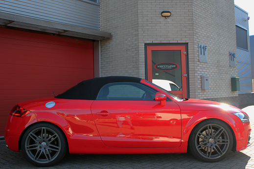 Rijervaring Chiptuning Audi TTS 2.0 TFSi 272 PK Zijkant