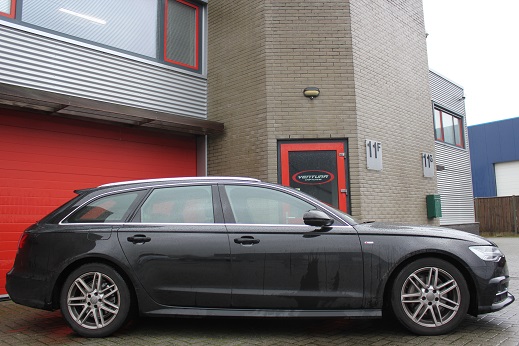 Rijervaring Chiptuning Audi A6 2.0 TDi Ultra 150 PK Zijkant