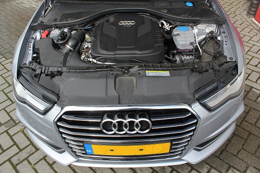 Rijervaring Chiptuning Audi A6 2.0 TDi Ultra 150 PK Voorkant