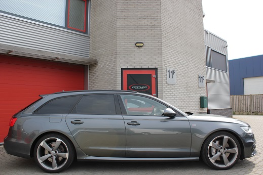 Rijervaring Chiptuning Audi A6 3.0 TDI 313 PK Zijkant