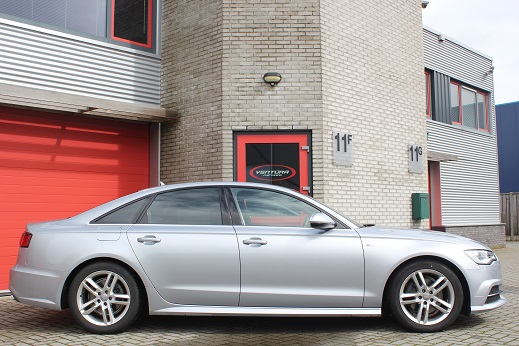 Rijervaring Chiptuning Audi A6 2.0 TDi Ultra 150 PK Zijkant