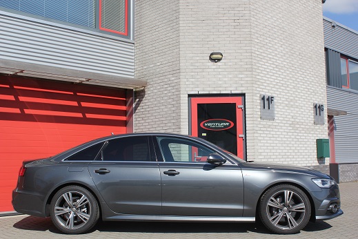 Rijervaring Chiptuning Audi A6 2.0 TDi 190 PK Zijkant