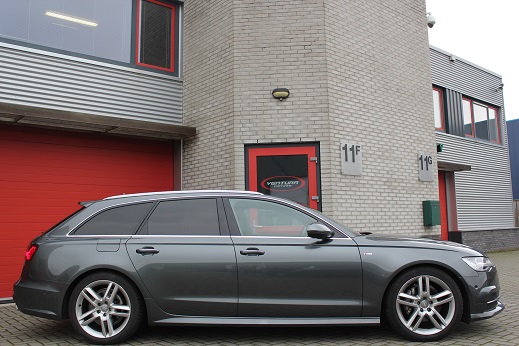 Rijervaring Chiptuning Audi A6 2.0 TDi Ultra 190 PK Zijkant