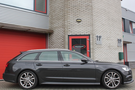 Rijervaring Chiptuning Audi A6 2.0 TDi Ultra 190 PK Zijkant