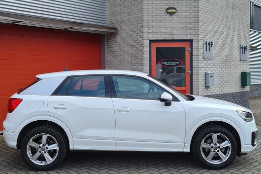 Rijervaring Chiptuning Audi Q2 1.0 TFSi 116 PK Zijkant