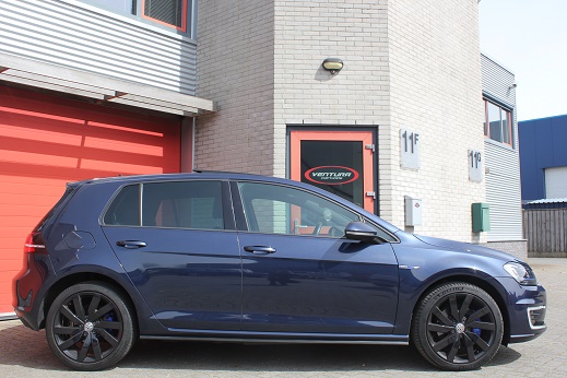 Rijervaring Chiptuning Golf 7 GTE 204 PK Zijkant