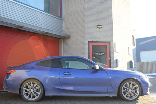 Rijervaring Chiptuning BMW 430i 258 PK G22 Zijkant