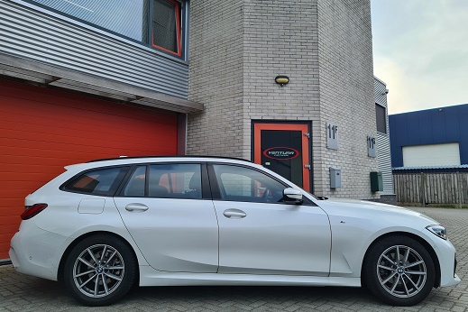Rijervaring Chiptuning BMW 320i 184 PK B48 G21 Zijkant