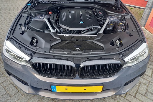 Rijervaring Chiptuning BMW 540i  340 PK G30-G31 Voorkant