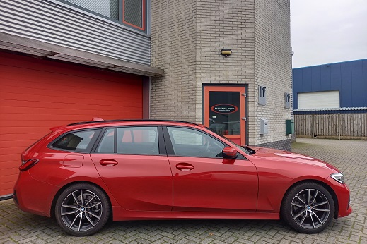 Rijervaring Chiptuning BMW 320i 184 PK B48 G20 - G21 Zijkant