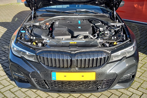 Rijervaring Chiptuning BMW 320e 204 PK G20-G21 Voorkant