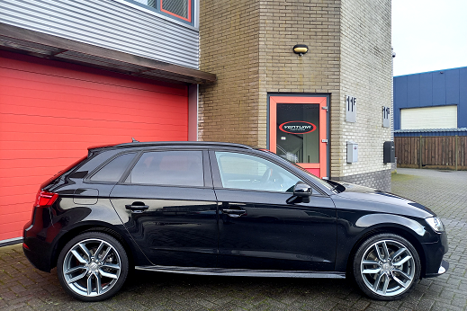 Rijervaring Chiptuning Audi A3 E-tron Zijkant