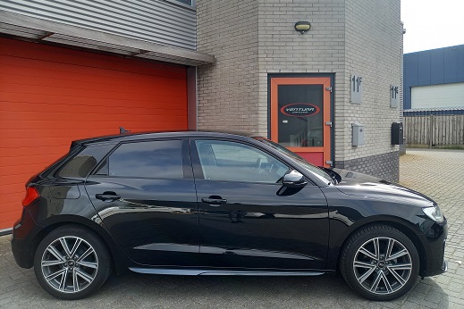Rijervaring Chiptuning Audi A1 25 TFSi 95 PK Zijkant
