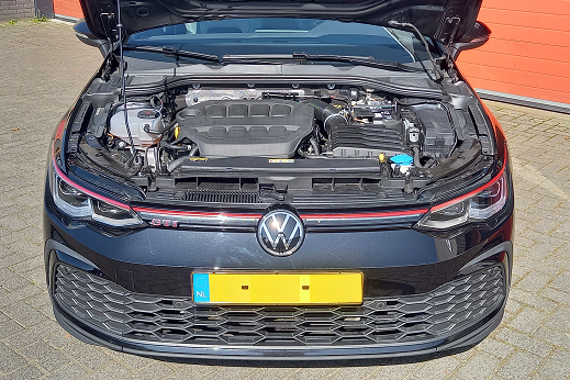 Rijervaring Chiptuning Volkswagen Golf 8 GTi 245 PK Voorkant