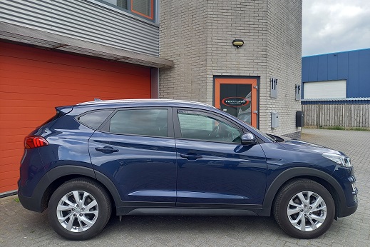 Rijervaring Chiptuning Hyundai Tucson 1.6 T-GDi 177 PK Zijkant