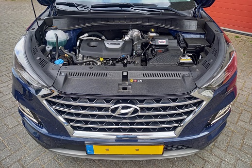 Rijervaring Chiptuning Hyundai Tucson 1.6 T-GDi 177 PK Voorkant