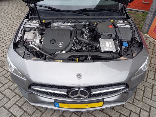 Rijervaring Chiptuning Mercedes CLA 180 CGi 136 PK Voorkant