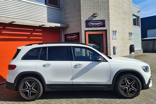 Rijervaring Chiptuning Mercedes GLB 250 CGi 224 PK Zijkant