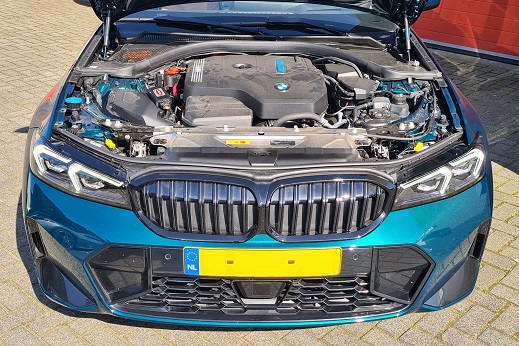 Rijervaring Chiptuning BMW 330e 292 PK G21 Voorkant