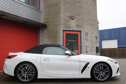 Rijervaring Chiptuning BMW Z4 20i 197 PK Zijkant