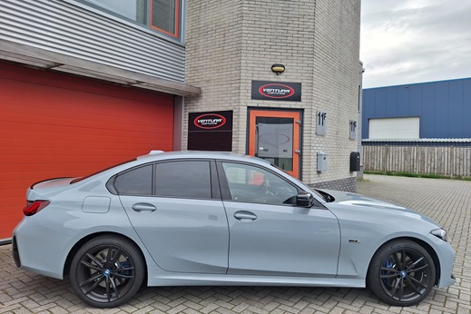 Rijervaring Chiptuning BMW 320e 204 PK G21 Zijkant