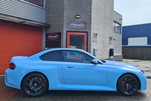 Rijervaring Chiptuning BMW M2 460 PK G87 Zijkant