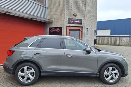 Rijervaring Chiptuning Audi Q3 35 TFSi 150 PK Zijkant
