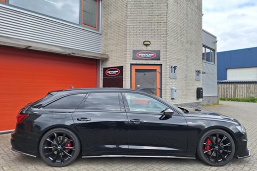 Rijervaring Chiptuning Audi A6 55 TFSi e 367 PK Zijkant
