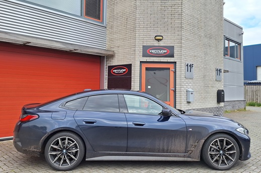 Rijervaring Chiptuning BMW 430i G26 245 PK Zijkant