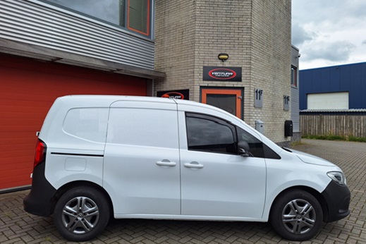 Rijervaring Chiptuning Mercedes Citan 108 CDi 75 PK Zijkant