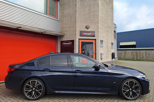 Rijervaring Chiptuning BMW 530i G30-G31 Zijkant