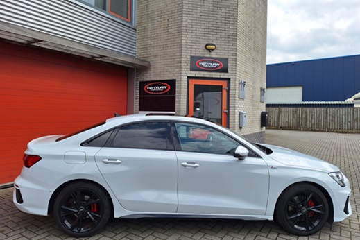 Rijervaring Chiptuning Audi A3 35 TFSi 150 PK Zijkant