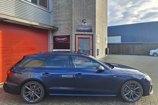 Rijervaring Chiptuning Audi A4 40 TFSi 190 PK Zijkant