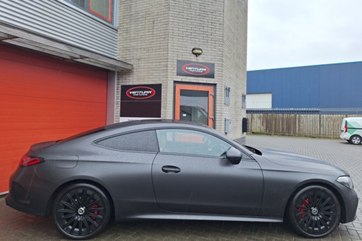 Rijervaring Chiptuning Mercedes-Benz CLE 300 CGi 258 PK Zijkant