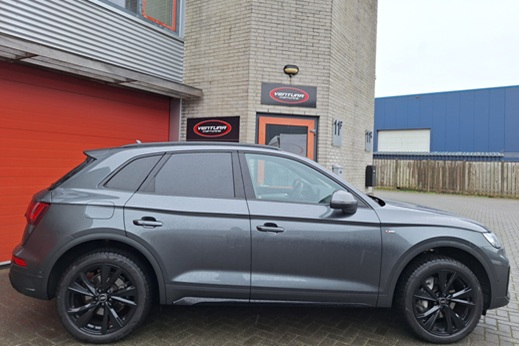 Rijervaring Chiptuning Audi Q5 50 TFSi e 299 PK Zijkant