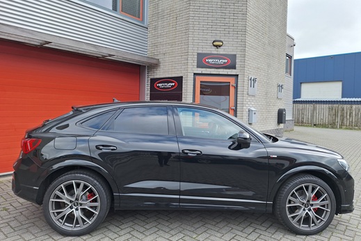 Rijervaring Chiptuning Audi Q3 35 TFSi 150 PK Zijkant