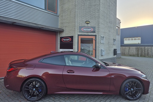 Rijervaring Chiptuning BMW 420i 184 PK G22 Zijkant