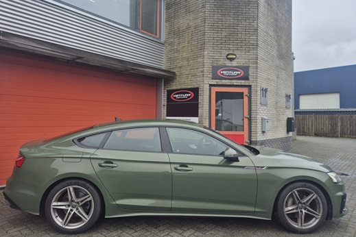 Rijervaring Chiptuning Audi A5 40 TFSi 204 PK Zijkant