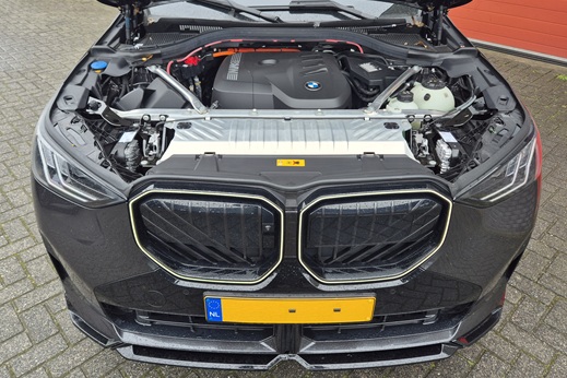 Rijervaring Chiptuning BMW X3 30e 299 PK G45 Voorkant